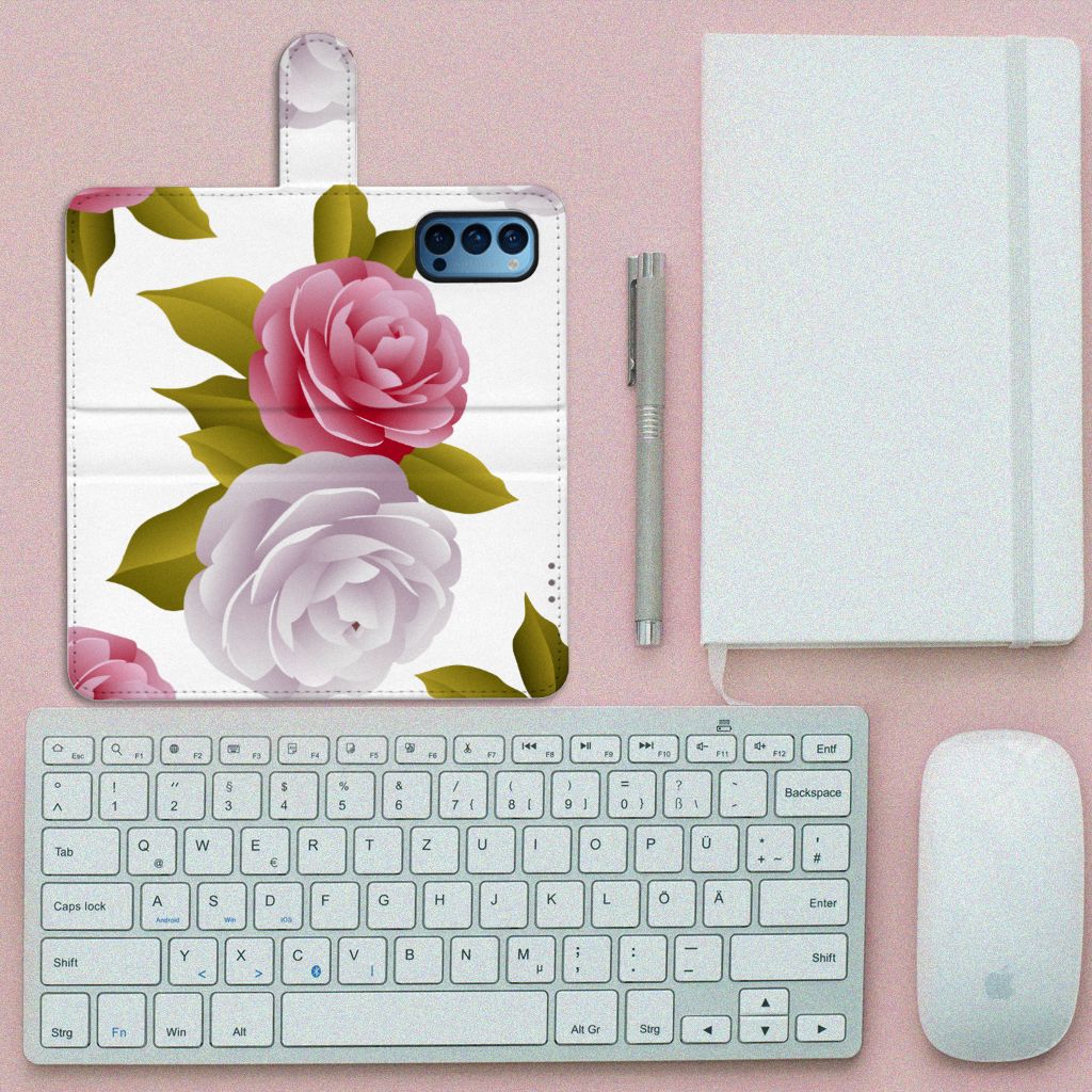 OPPO Reno 4 Pro 5G Hoesje Roses