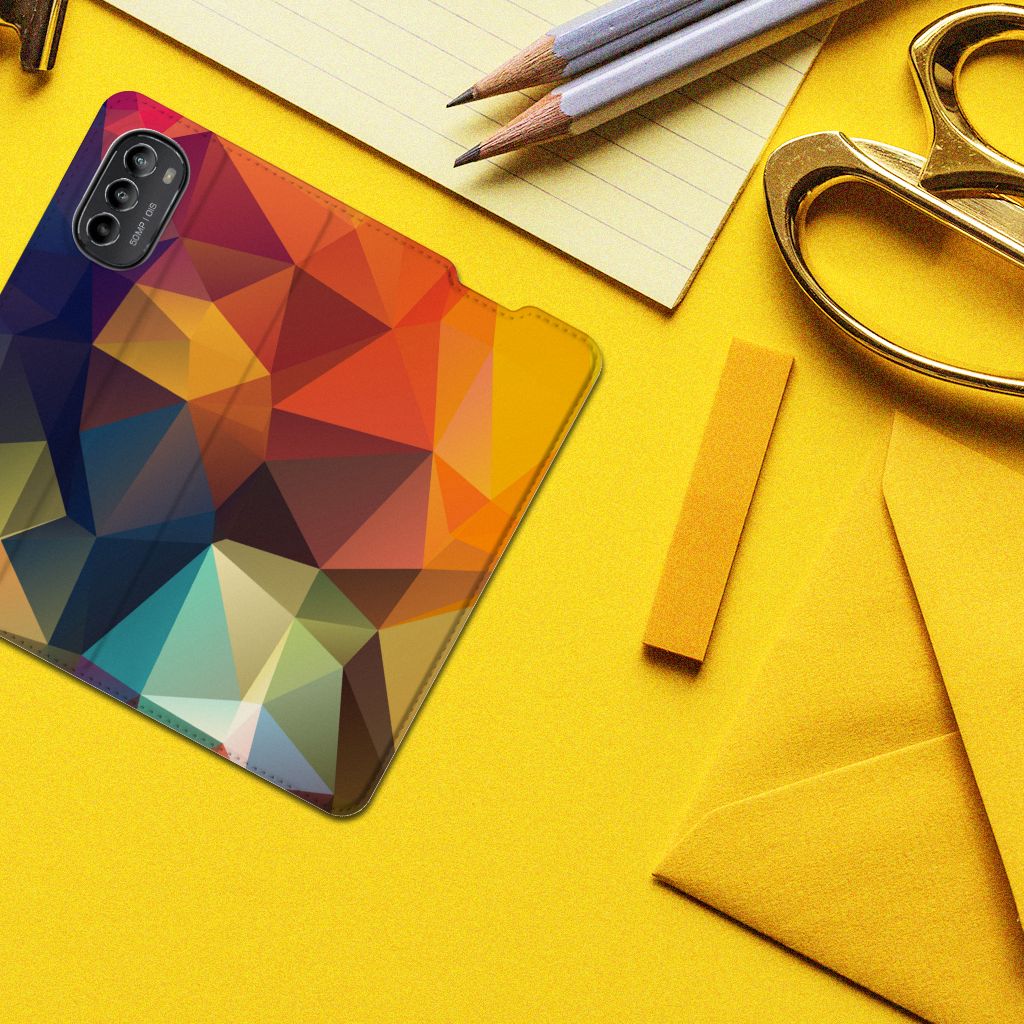 Motorola Moto G52 | Moto G82 Stand Case Polygon Color - B2C Telecom