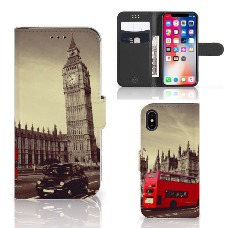 Apple iPhone X | Xs Flip Cover Londen