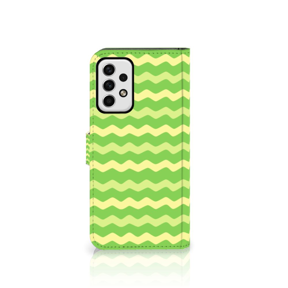 Samsung Galaxy A23 Telefoon Hoesje Waves Green