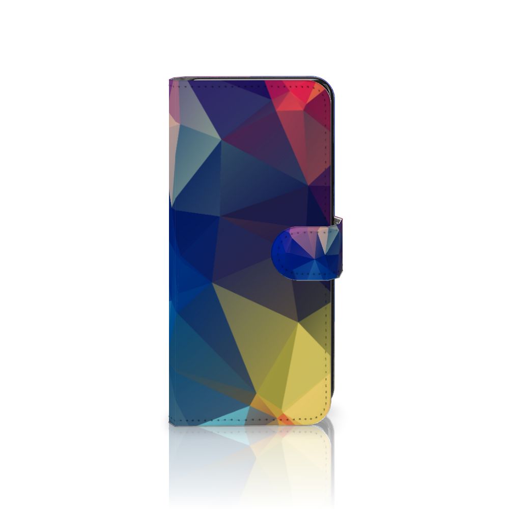 Motorola Moto G72 Book Case Polygon Dark