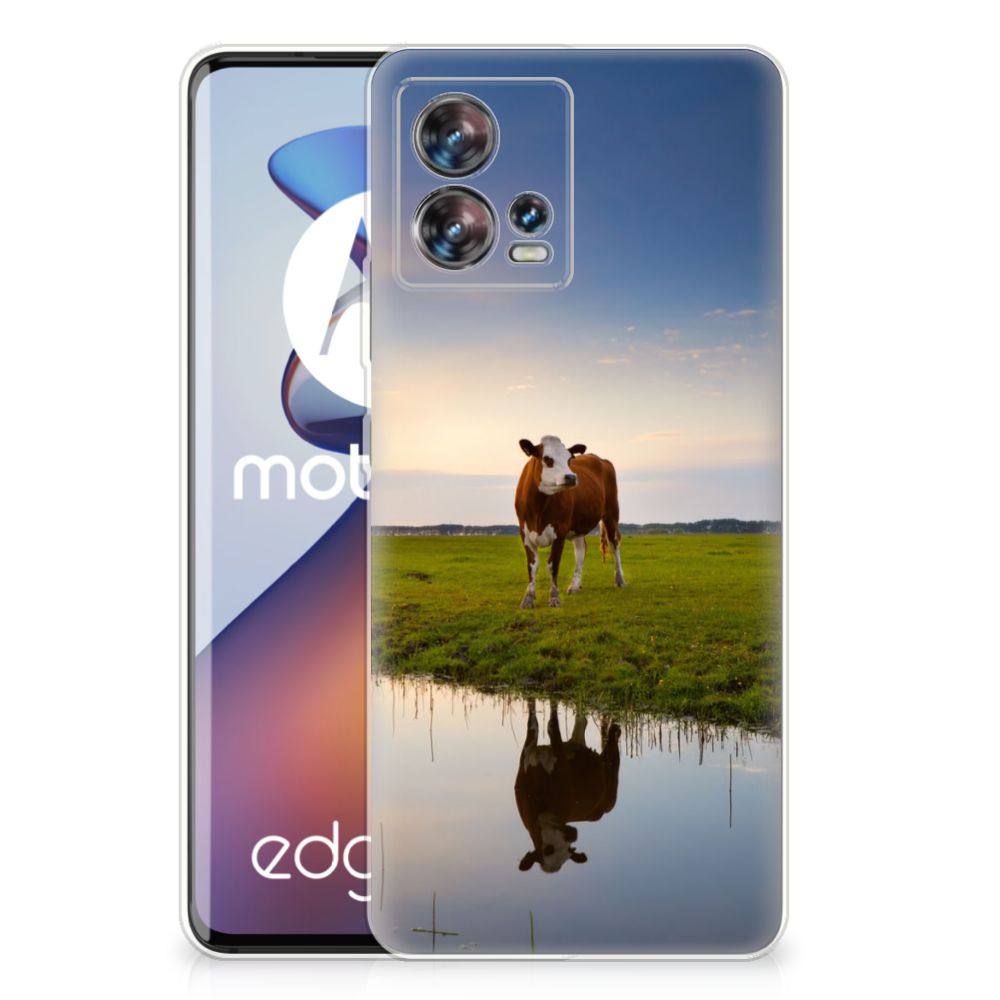 Motorola Edge 30 Fusion TPU Hoesje Koe B2C Telecom