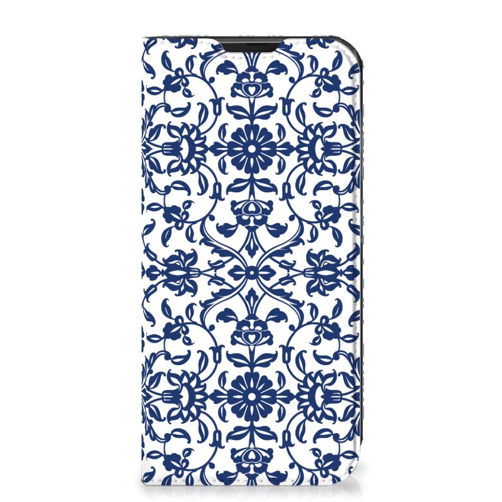 Samsung Galaxy Xcover 6 Pro Smart Cover Flower Blue - B2C Telecom