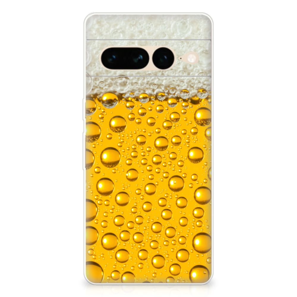 Google Pixel 7 Pro Siliconen Case Bier