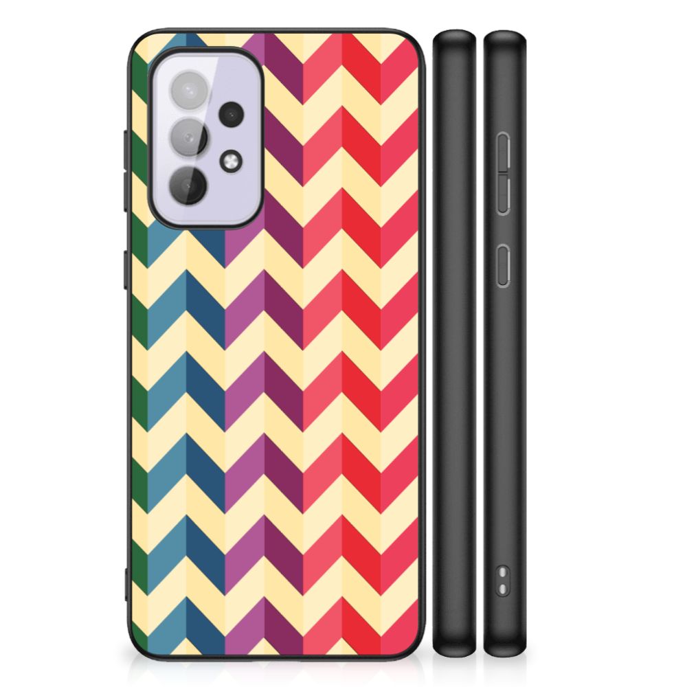 Samsung Galaxy A33 5G Back Case Zigzag Multi Color B2C Telecom