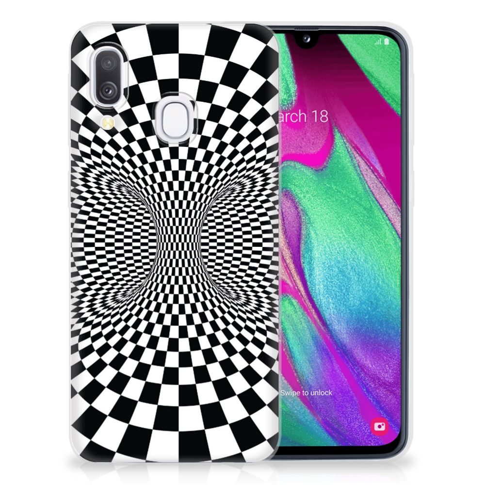 Samsung Galaxy A40 TPU Hoesje Illusie