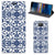 Sony Xperia 10 Smart Cover Flower Blue