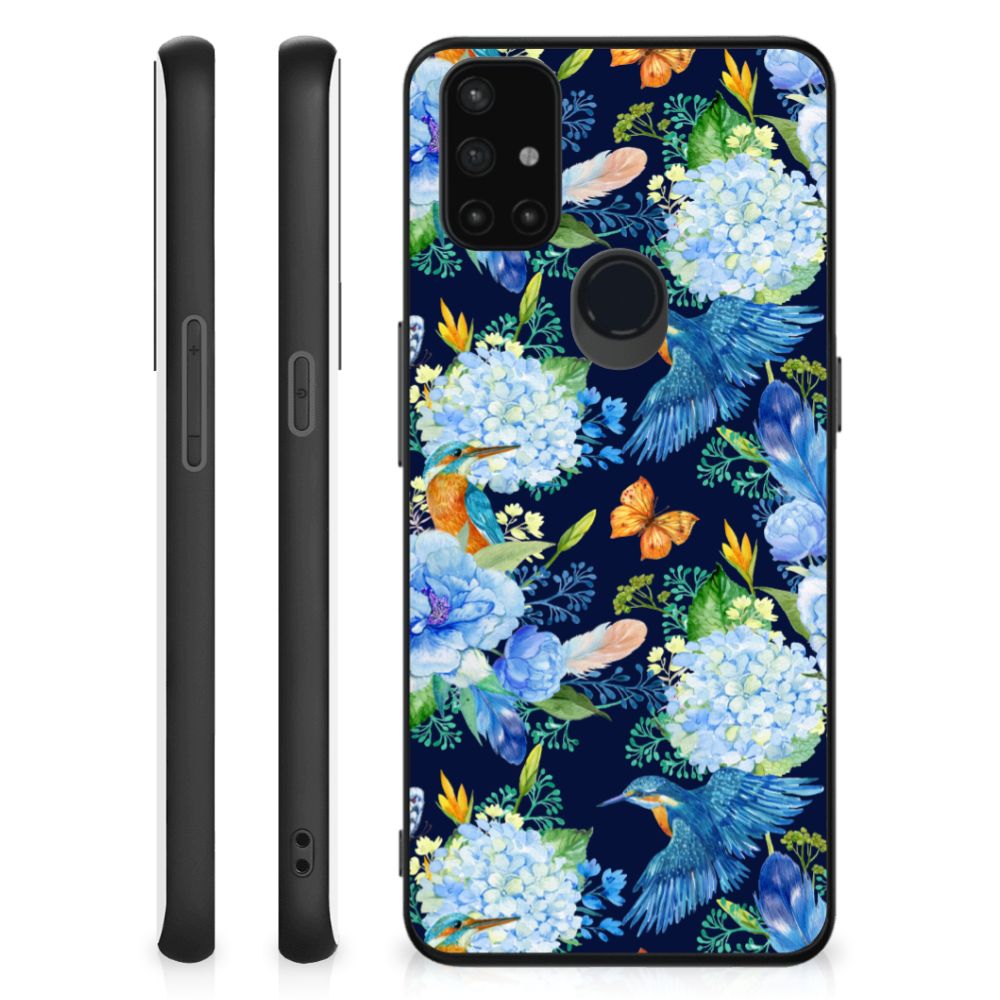 Dierenprint Telefoonhoesje voor OnePlus Nord N10 5G IJsvogel