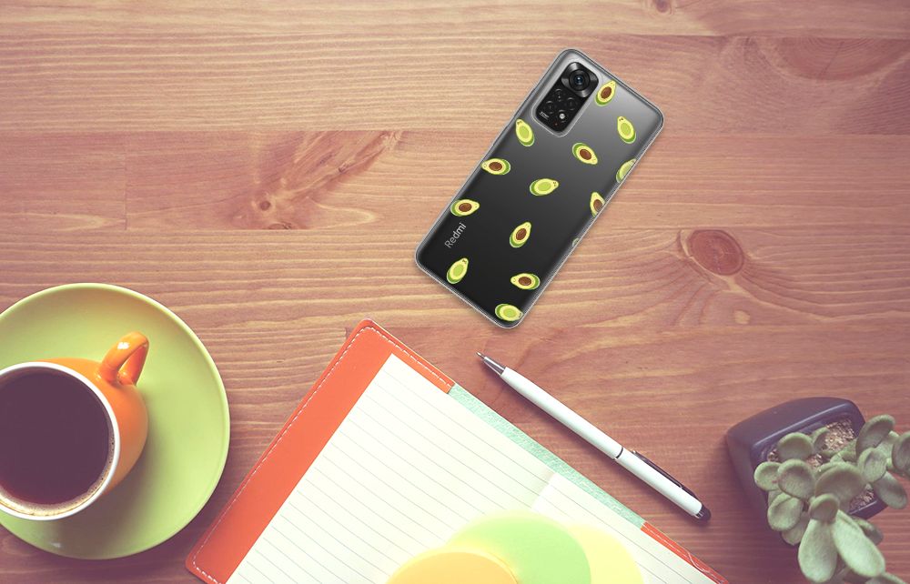 Xiaomi Redmi 10 | Redmi Note 11 4G Siliconen Case Avocado