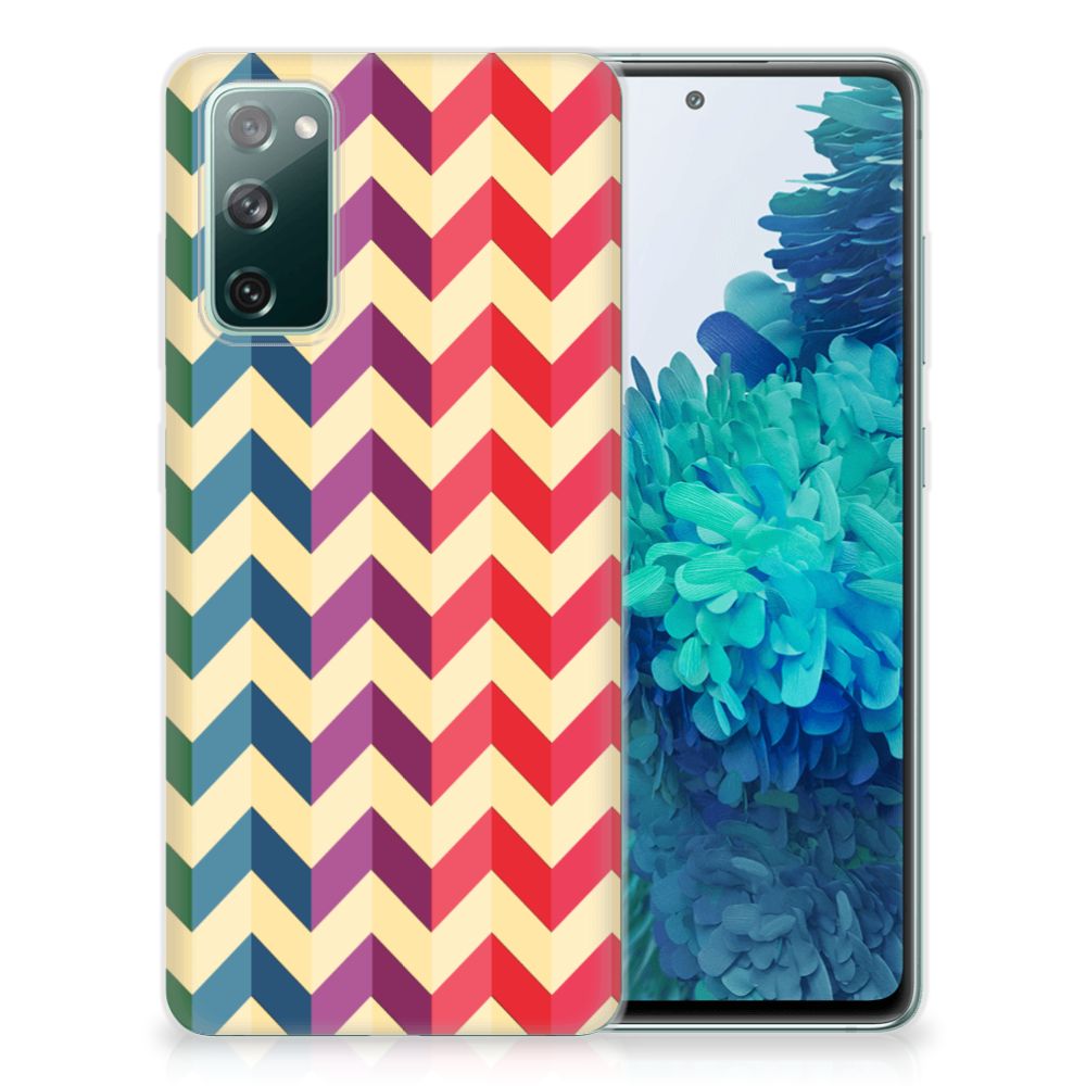 Samsung Galaxy S20 FE TPU bumper Zigzag Multi Color B2C Telecom
