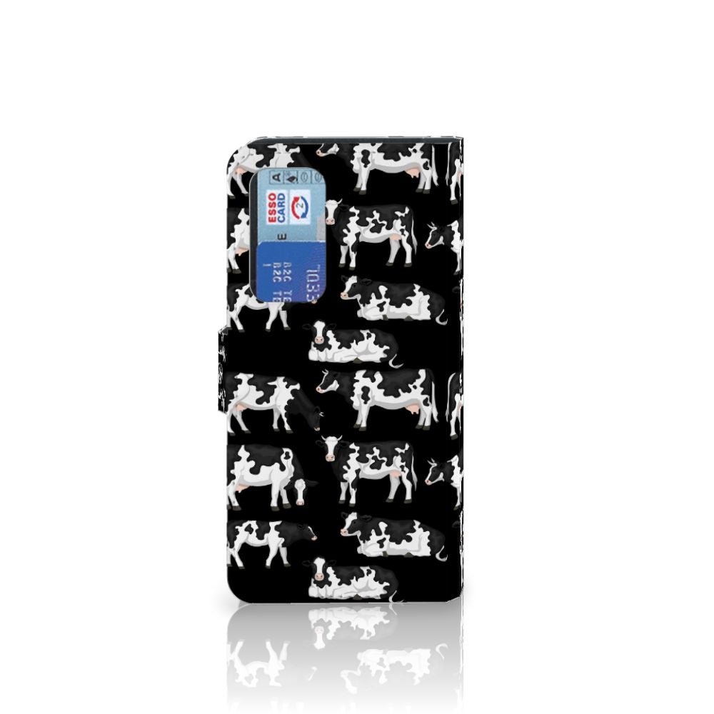 Huawei P40 Telefoonhoesje met Pasjes Koetjes