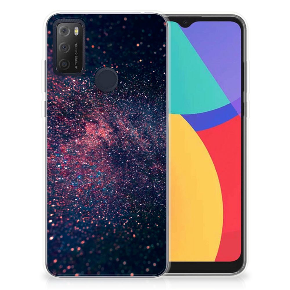 Alcatel 1S (2021) TPU Hoesje Stars