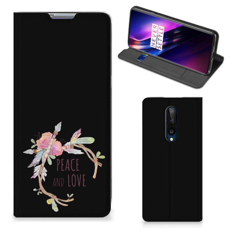 OnePlus 8 Magnet Case Boho Text