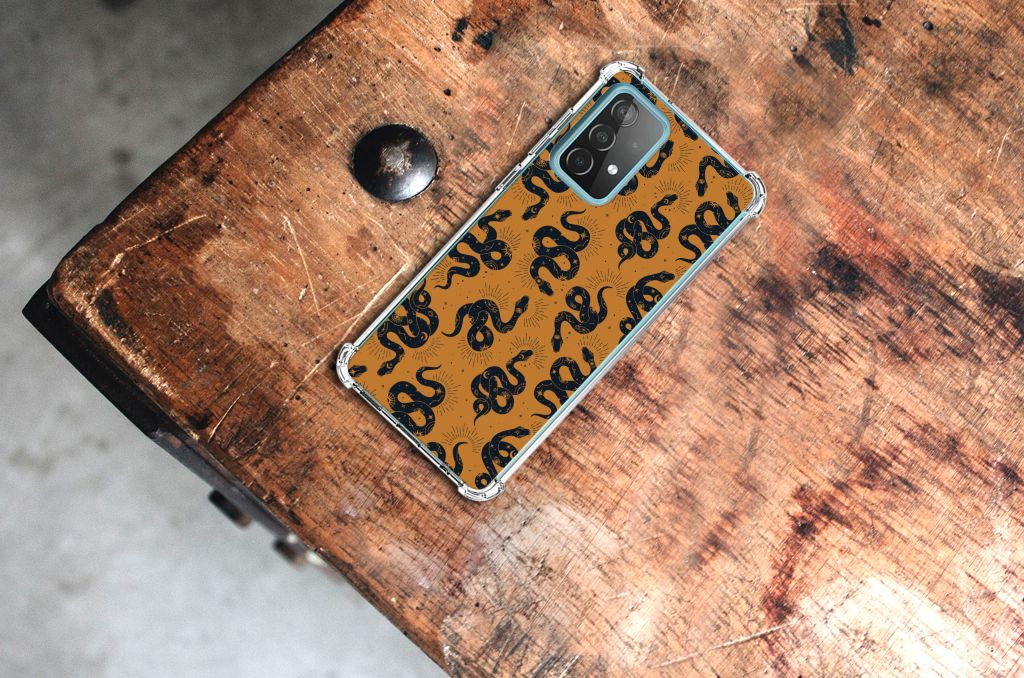 Case Anti-shock voor Samsung Galaxy A52 4G/5G Snakes - B2C Telecom