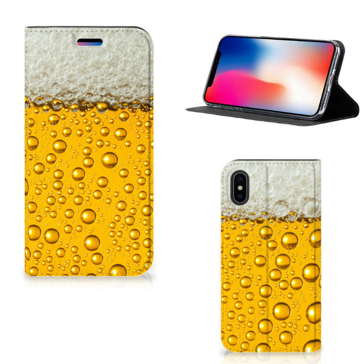 Apple iPhone X | Xs Flip Style Cover Bier