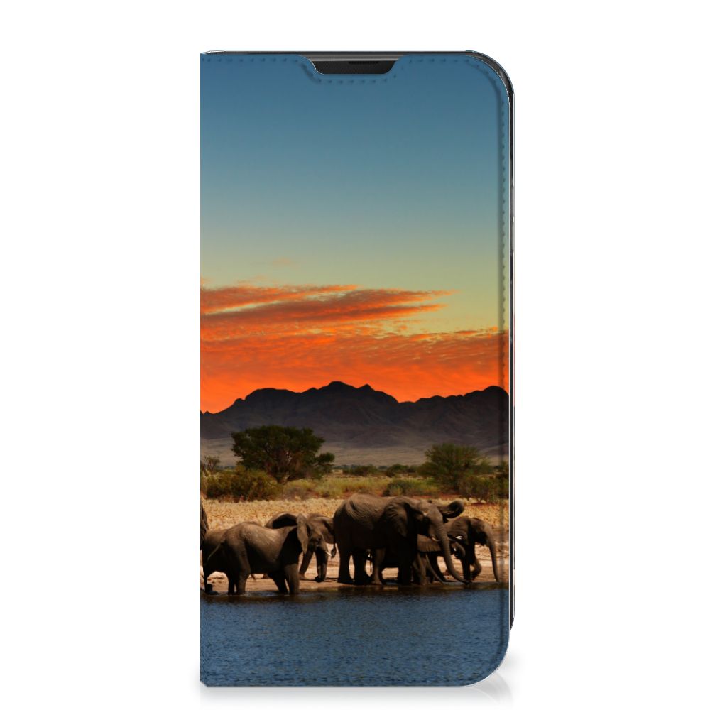 Samsung Galaxy Xcover 6 Pro Hoesje maken Olifanten - B2C Telecom