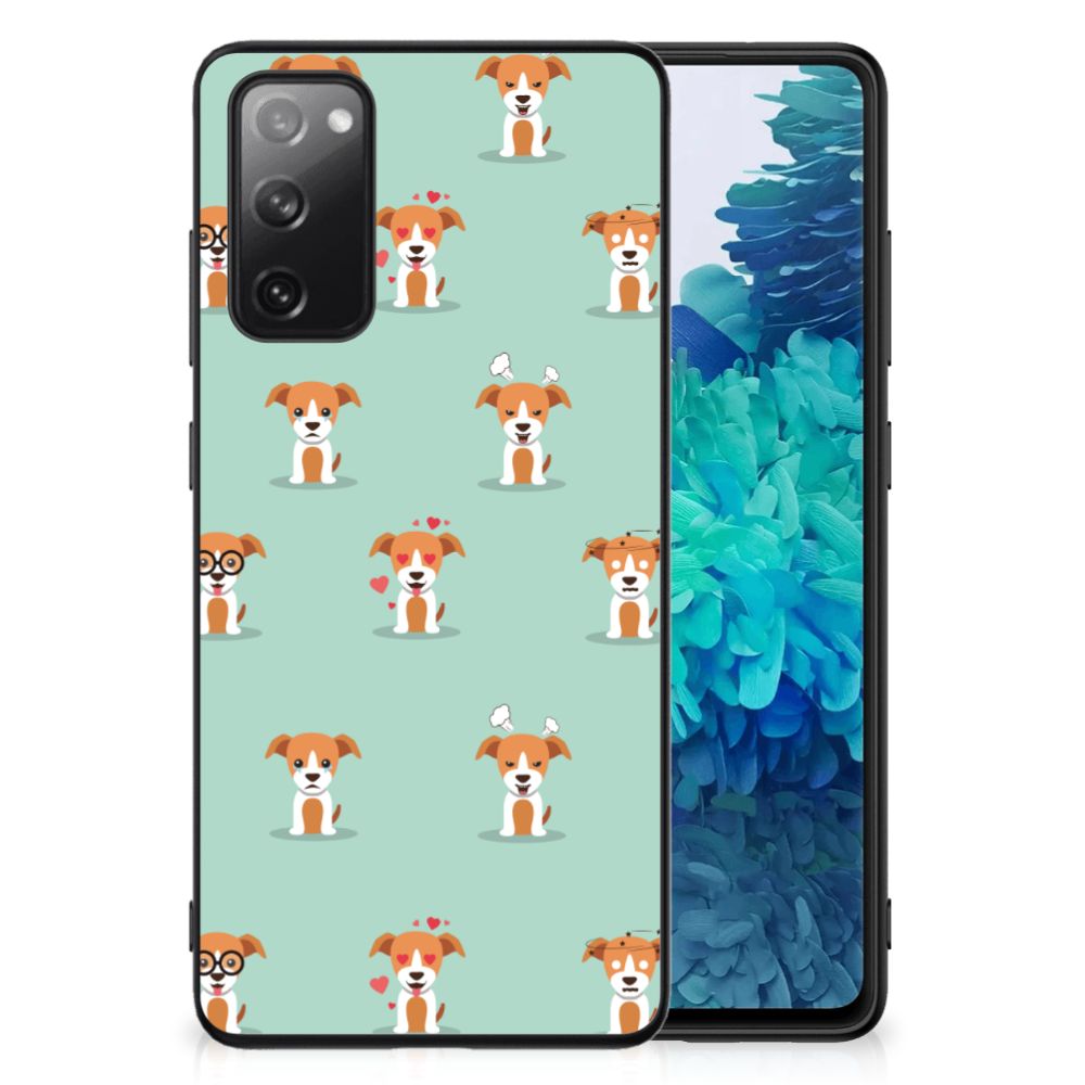 Samsung Galaxy S20 FE Dierenprint Telefoonhoesje Pups B2C Telecom