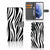 Samsung Galaxy S22 Plus Telefoonhoesje met Pasjes Zebra