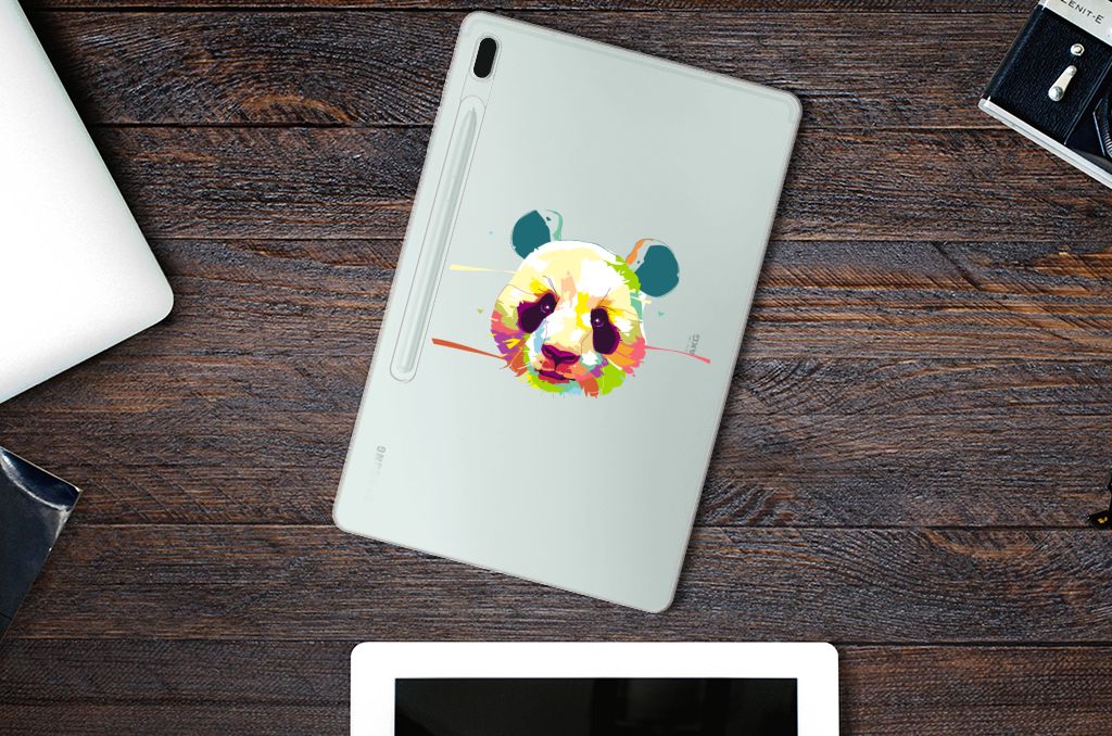 Samsung Galaxy Tab S7FE Tablet Back Cover Panda Color - B2C Telecom