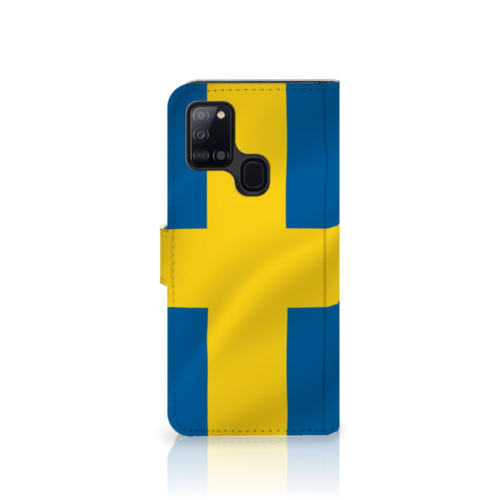 Samsung Galaxy A21s Bookstyle Case Zweden