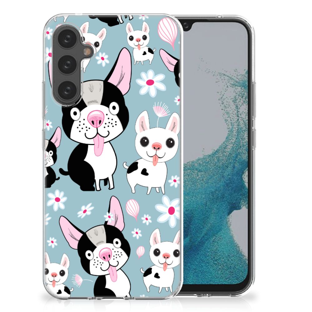 Samsung Galaxy A34 TPU Hoesje Hondjes B2C Telecom