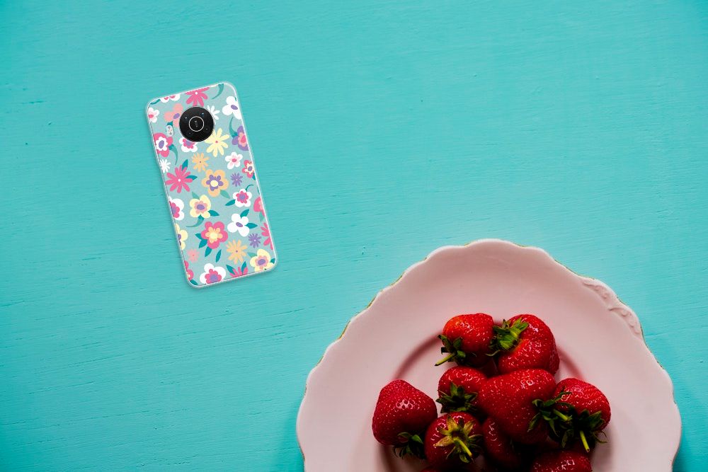 Nokia X10 | X20 TPU Case Flower Power