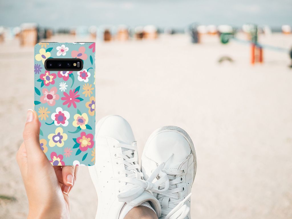 Samsung Galaxy S10 Smart Cover Flower Power