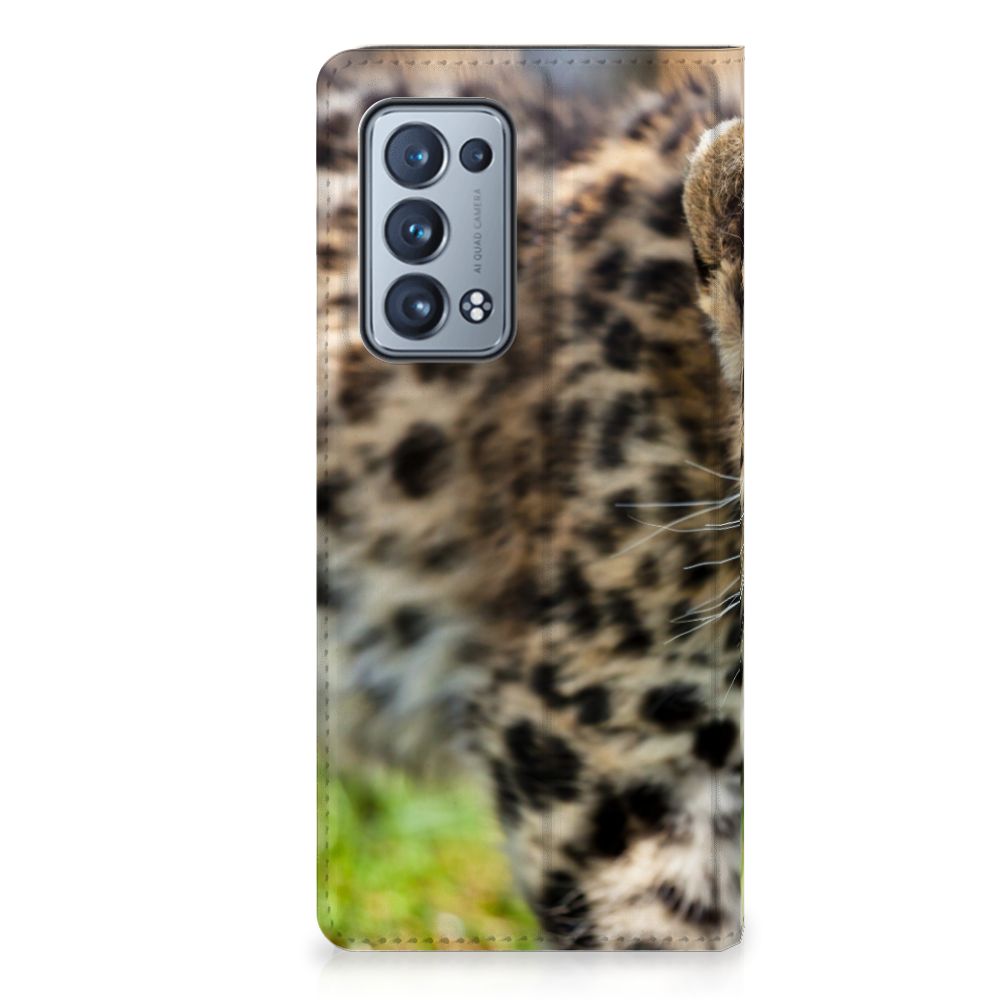 OPPO Reno 6 Pro Plus 5G Hoesje maken Baby Luipaard - B2C Telecom