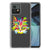 Motorola Moto G72 Telefoonhoesje met Naam Cat Color B2C Telecom