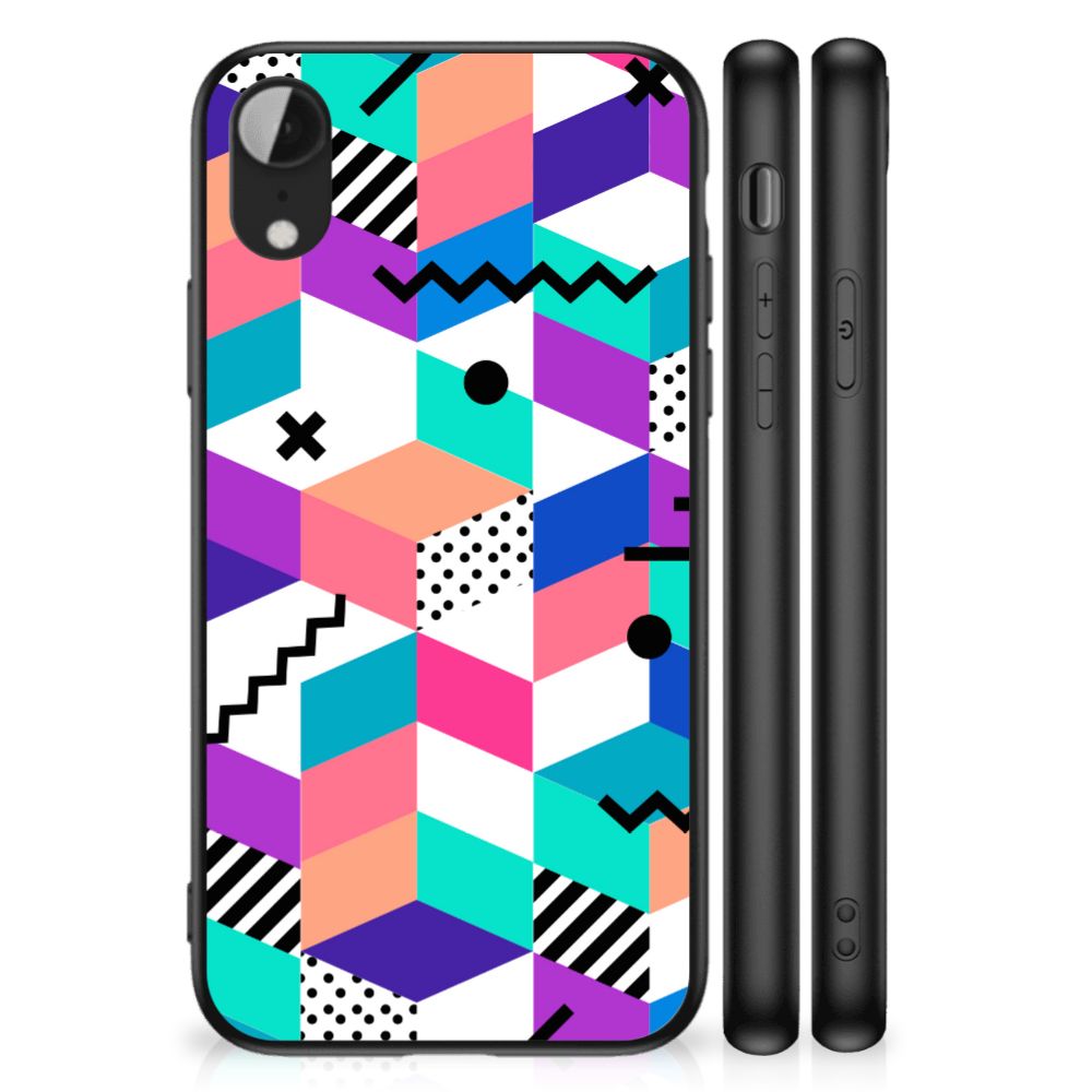 Apple iPhone XR Backcover Blokken Kleurrijk B2C Telecom