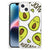 Apple iPhone 14 Plus Stevig Bumper Hoesje Avocado Singing B2C Telecom