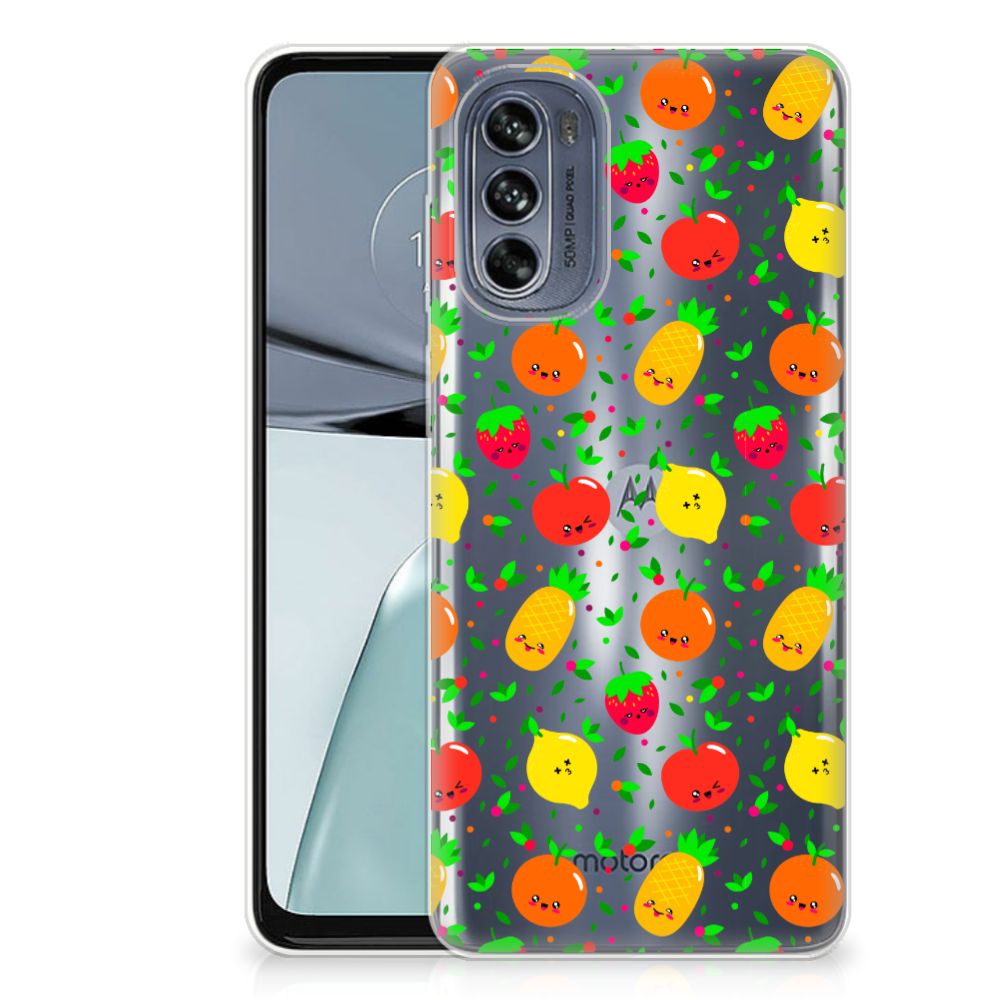 Motorola Moto G62 5G Siliconen Case Fruits