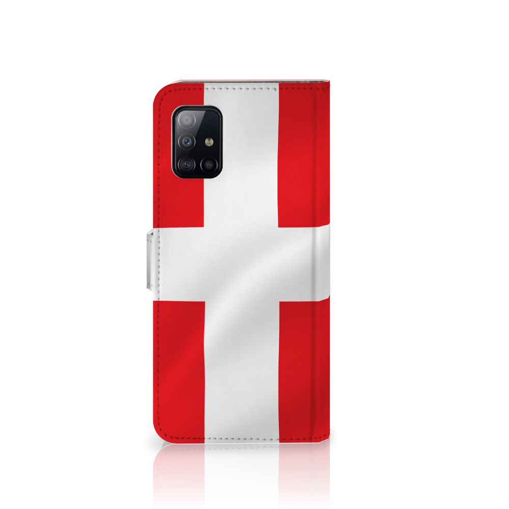 Samsung Galaxy A71 Bookstyle Case Denemarken