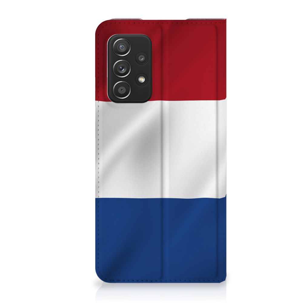 Samsung Galaxy A52 Standcase Nederlandse Vlag - B2C Telecom