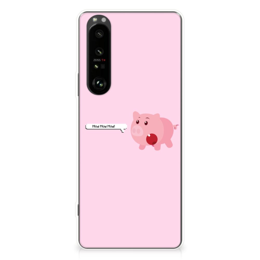 Sony Xperia 1 III Telefoonhoesje met Naam Pig Mud B2C Telecom
