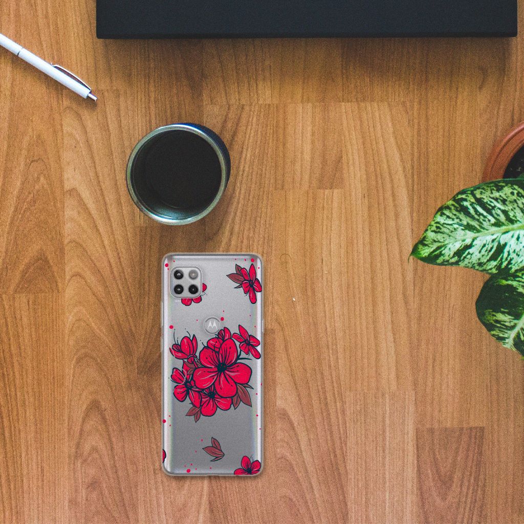 Motorola Moto G 5G TPU Case Blossom Red B2C Telecom