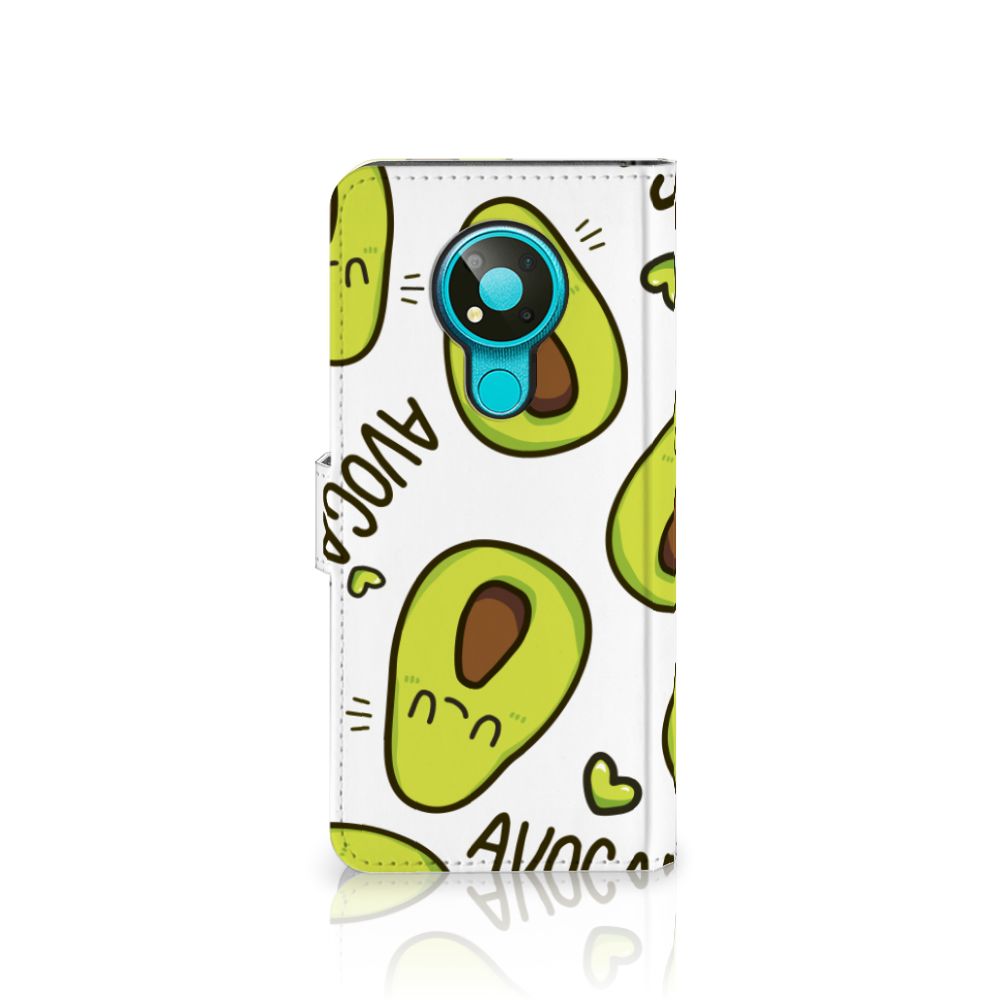 Nokia 3.4 Leuk Hoesje Avocado Singing