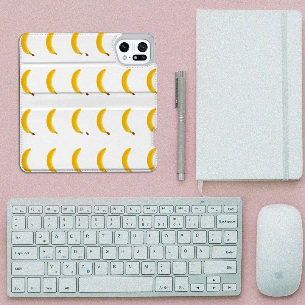 OPPO Find X5 Pro Flip Style Cover Banana - B2C Telecom