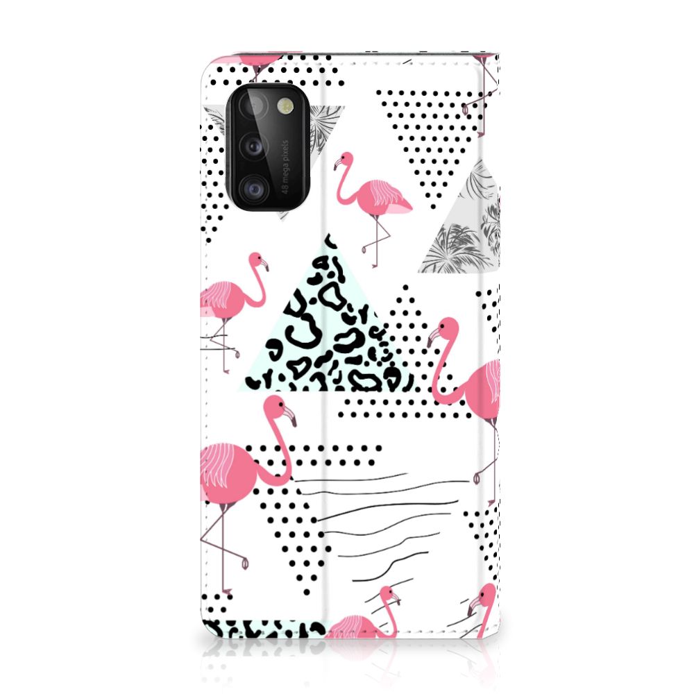 Samsung Galaxy A41 Hoesje maken Flamingo Triangle - B2C Telecom