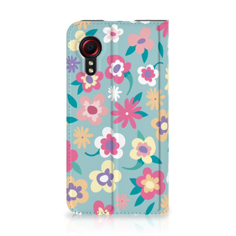 Samsung Galaxy Xcover 5 Smart Cover Flower Power - B2C Telecom