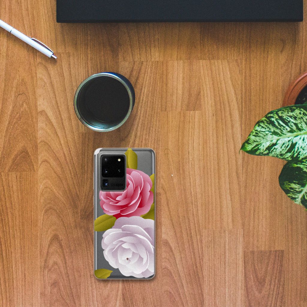 Samsung Galaxy S20 Ultra TPU Case Roses B2C Telecom