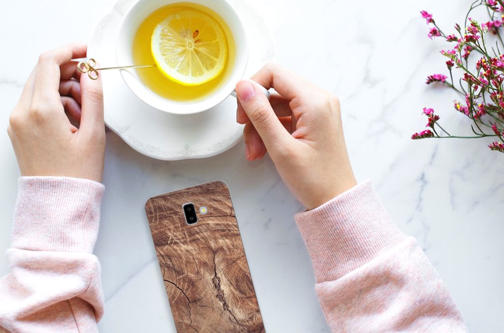 Samsung Galaxy J6 Plus (2018) Bumper Hoesje Tree Trunk