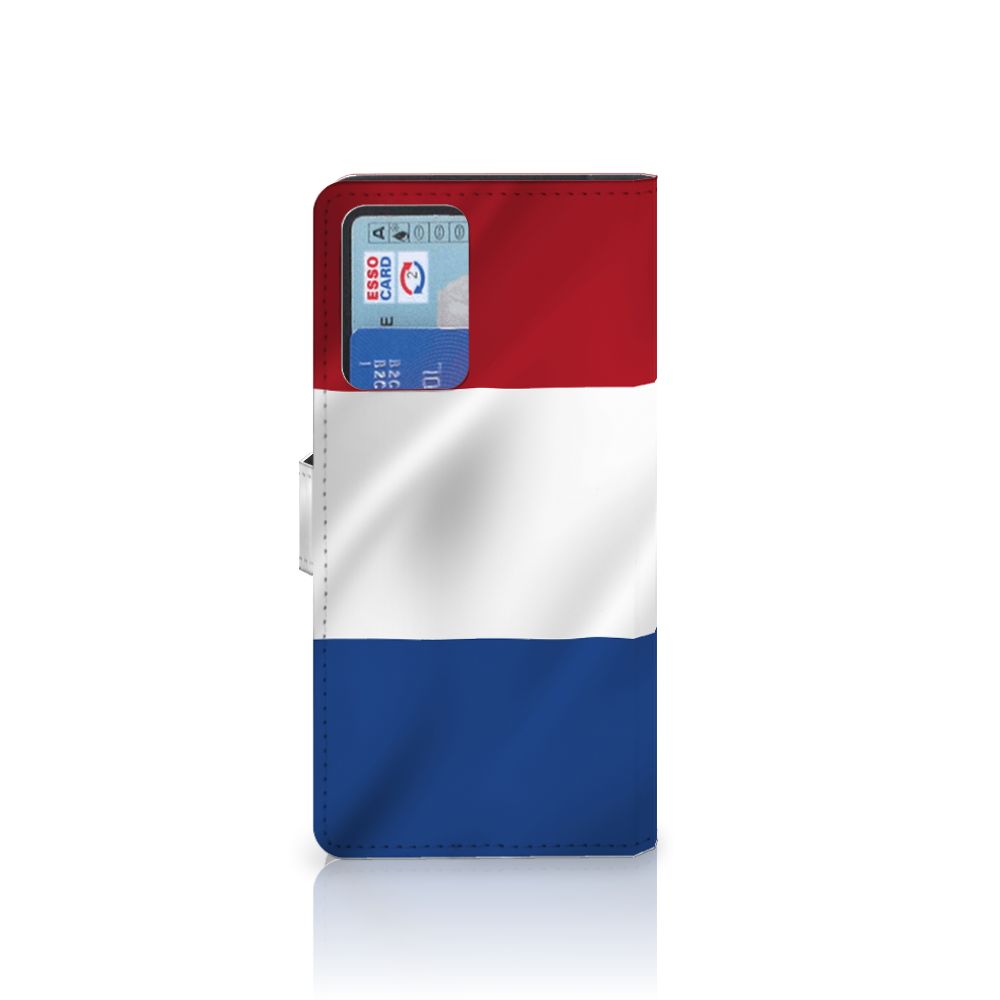 Xiaomi Redmi Note 10 Pro Bookstyle Case Nederlandse Vlag met pasjeshouder