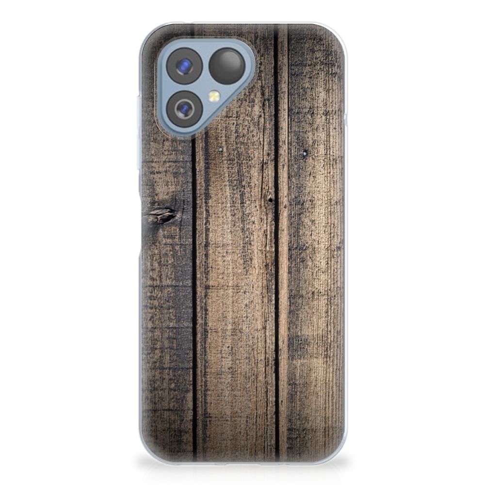 Fairphone 5 Bumper Hoesje Steigerhout