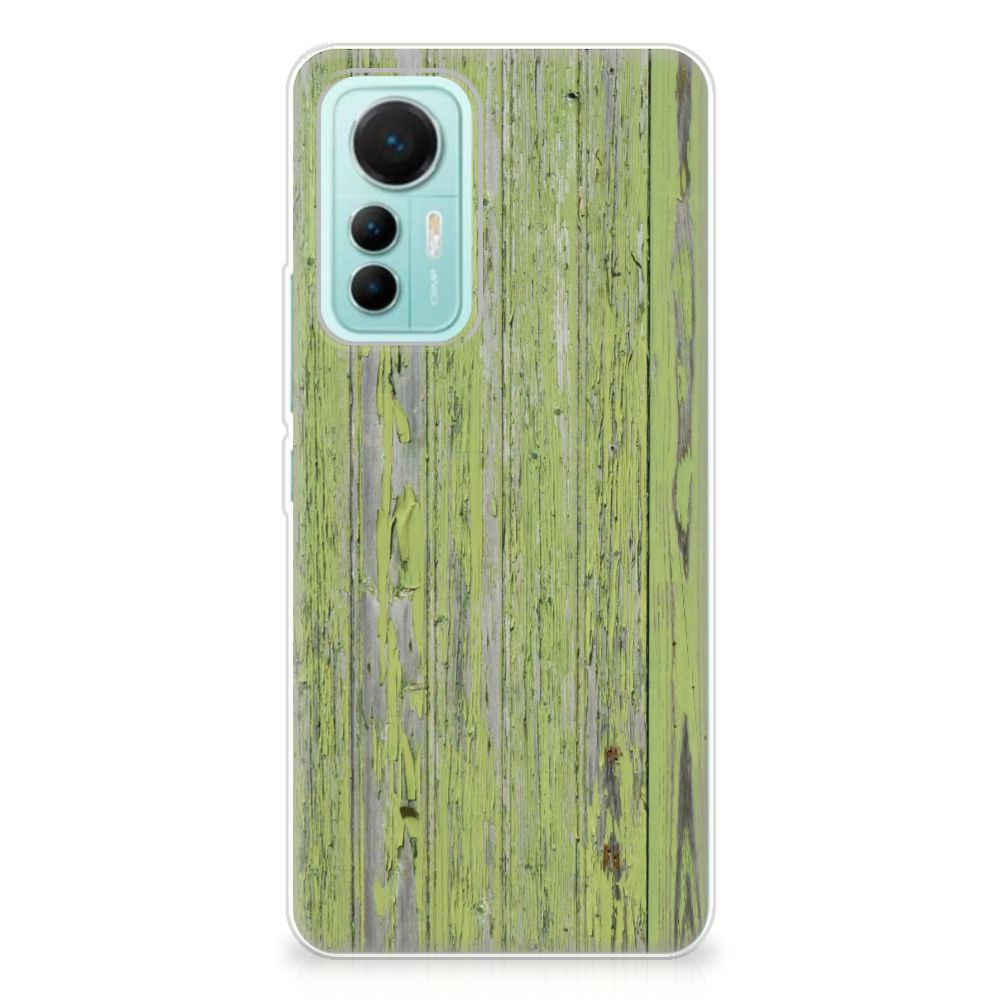Xiaomi 12 Lite Bumper Hoesje Green Wood B2C Telecom
