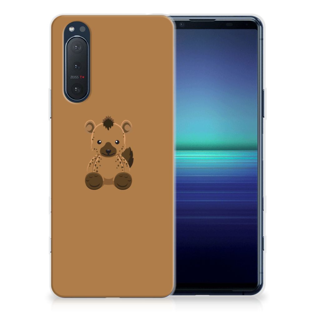Sony Xperia 5II Telefoonhoesje met Naam Baby Hyena B2C Telecom