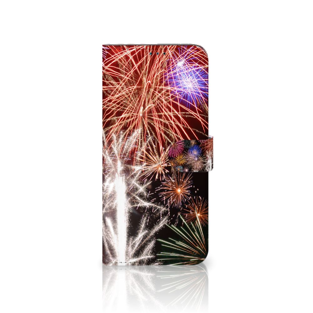 Nokia G50 Wallet Case met Pasjes Vuurwerk
