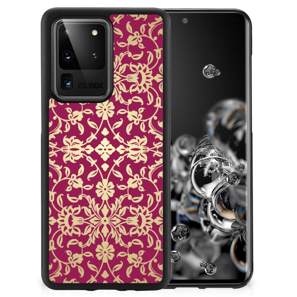 Hoesje TPU Samsung Galaxy S20 Ultra Barok Pink B2C Telecom