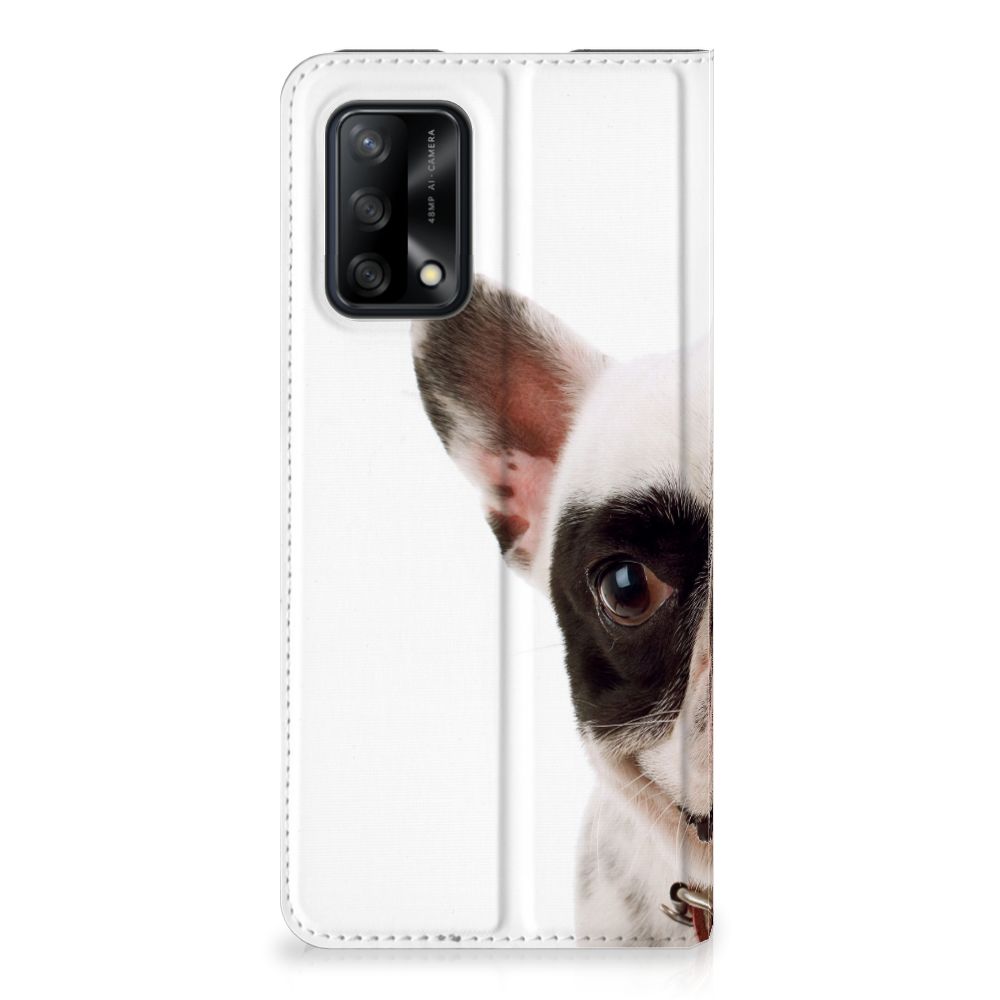OPPO A74 4G Hoesje maken Franse Bulldog - B2C Telecom