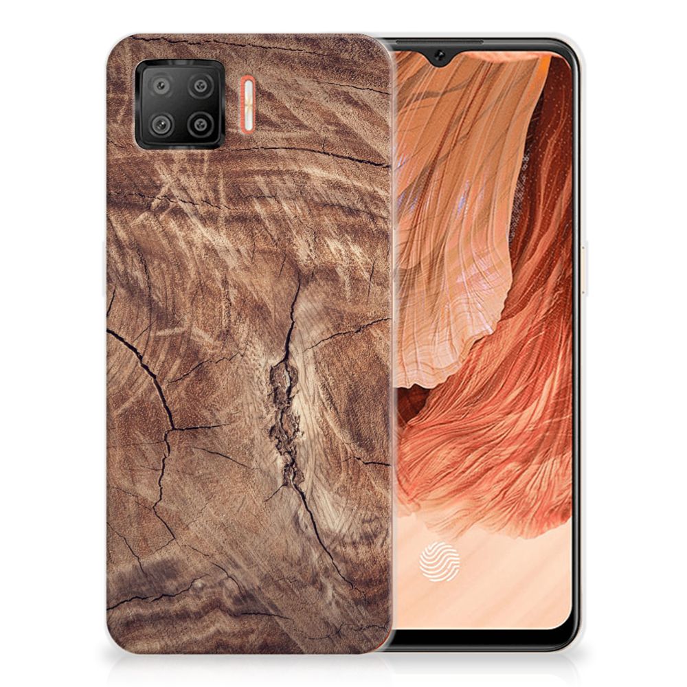 OPPO A73 4G Bumper Hoesje Tree Trunk